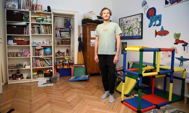 Felix Heuritsch ist selbstständig und kann sich die Zeit für die Kinder flexibel einteilen.