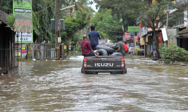 Überschwemmungen in Kerala 