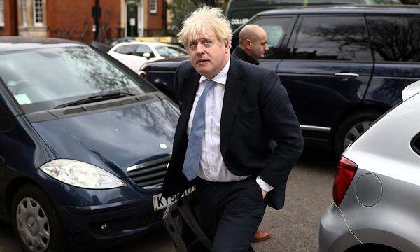 Boris Johnson gilt nun als prominentester partei-interner Widersacher seines Nach-Nachfolgers als Premierminister, Rishi Sunak.