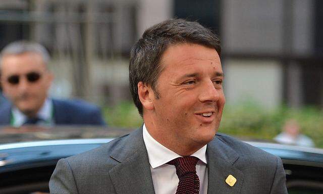 Macher-Image aufgefrischt: Matteo Renzi, Italiens Premier