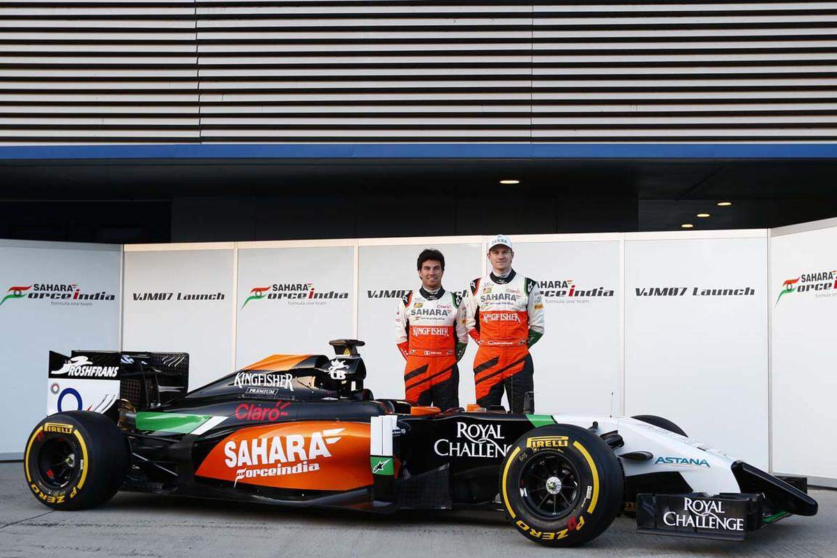 Force India: Sergio Perez (MEX), Nico Hülkenberg (GER)