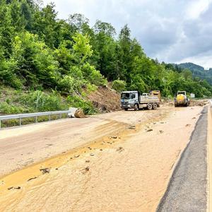 Bereits im Juni musste die A9 wegen einer Mure gesperrt werden.