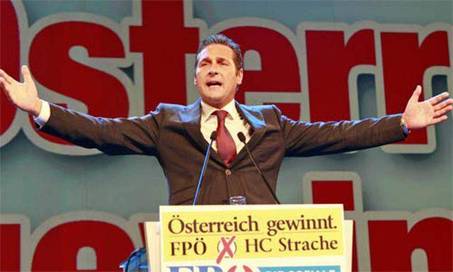 Parteiumbau Strache sucht glorreiche