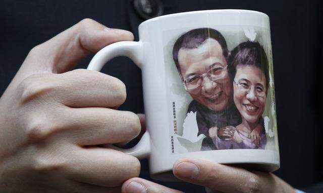 Andenken an Liu Xiaobo und seine Frau Liu Xia
