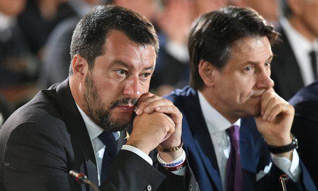 Innenminister Salvini und Premier Conte.