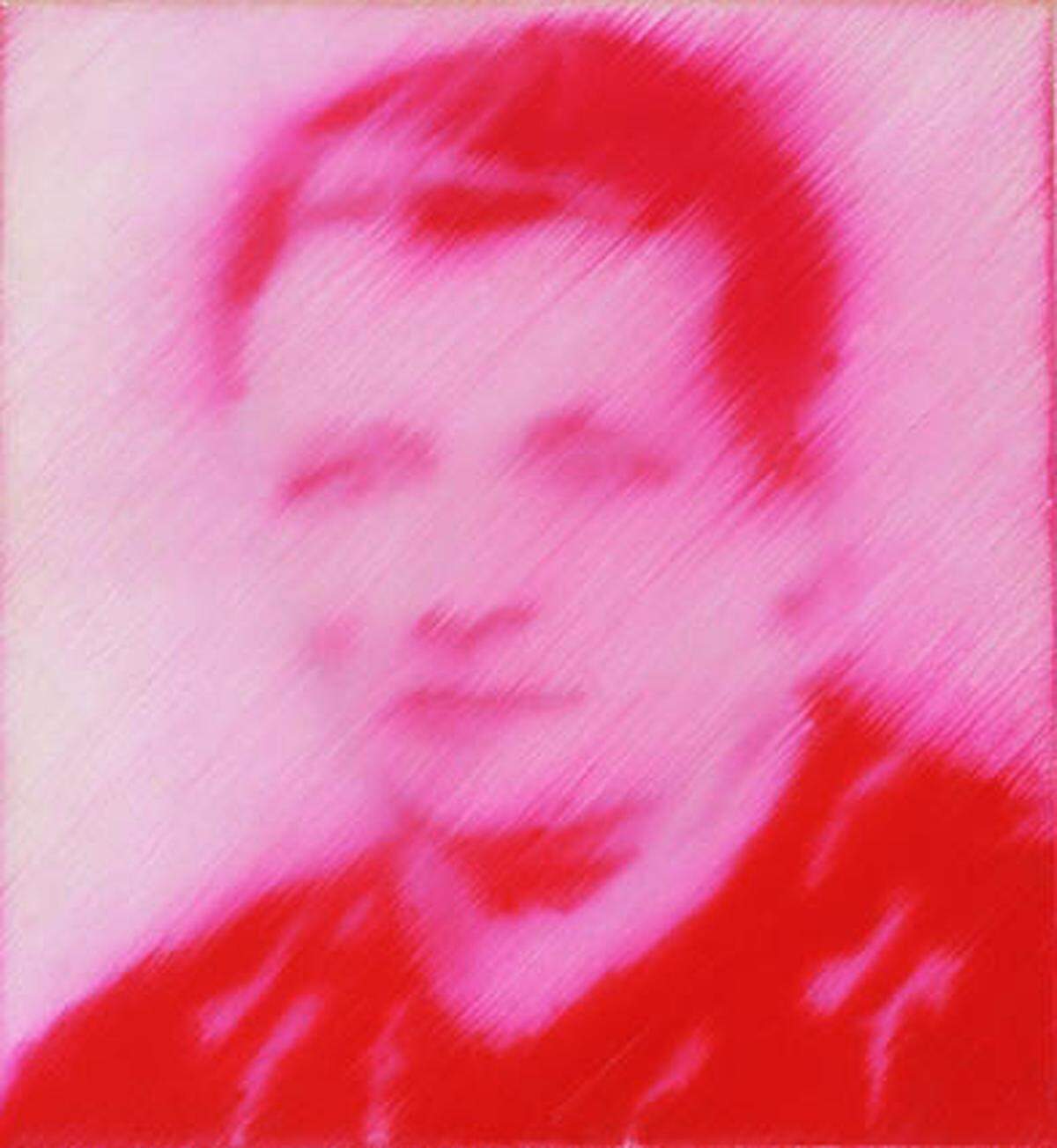 Gerhard Richter, Roter Kopf, 1965, Courtesy Olbricht Collection