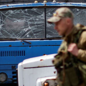 „Wir wachen mit dem Geräusch von Granaten auf": Ein ukrainischer Soldat über das Leben an der südöstlichen Frontlinie der Ukraine, in der Region Saporischschja.