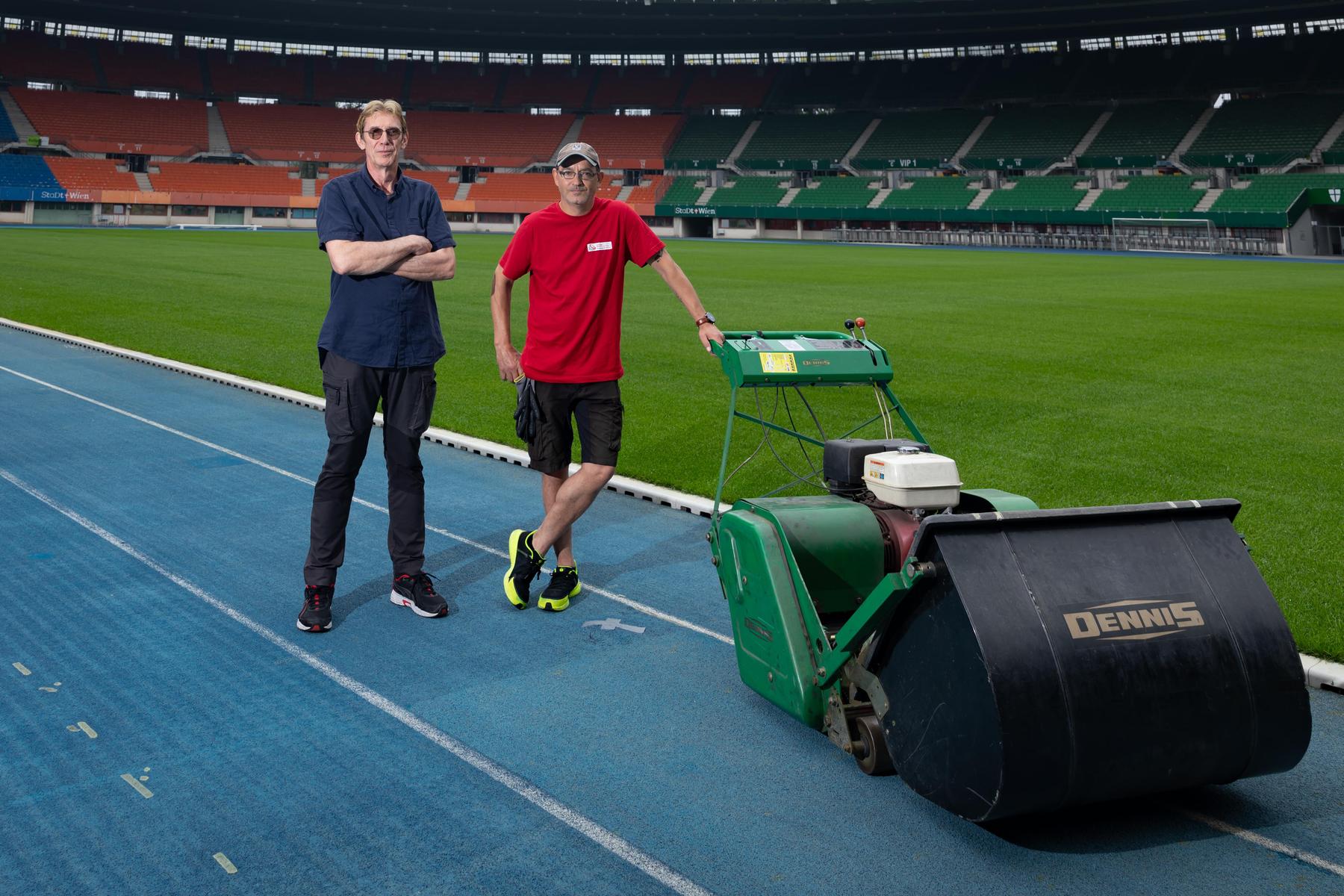 Vienna’s most beautiful football grass is growing in the Happel Stadium-Diepresse.com