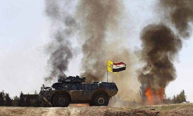 Irakisches Panzerfahrzeug 