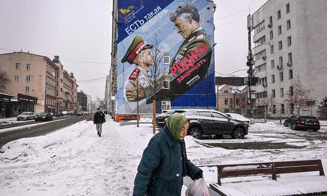 Moskau im Winter 2023