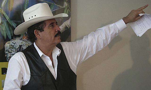 Der entmachtete Präsident von Honduras, Manuel Zelaya.