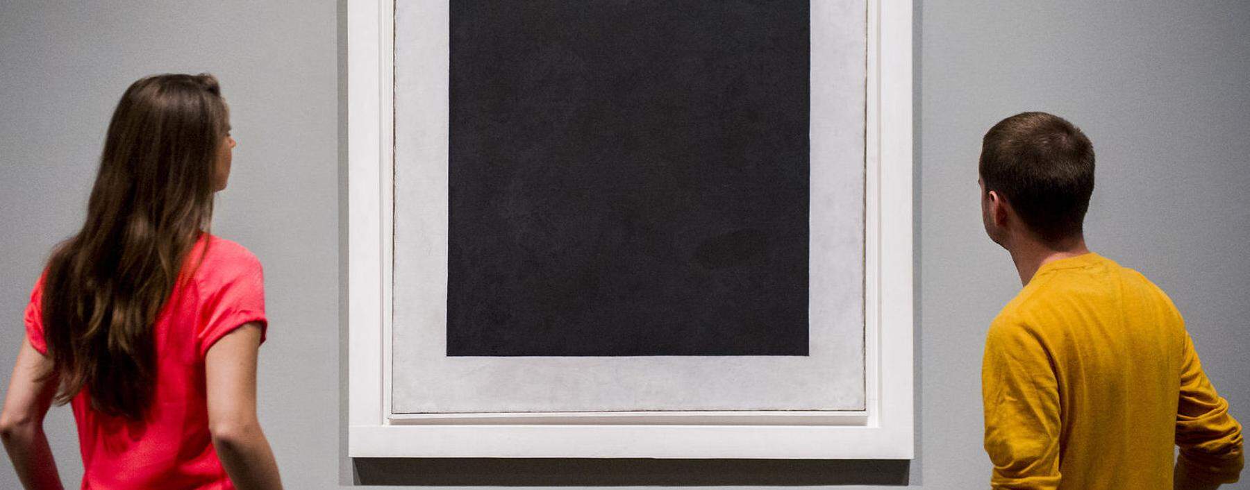 Etwas darstellen heißt, sich zu weigern, etwas anderes darzustellen: Malewitschs „Schwarzes Quadrat“, 1915. 