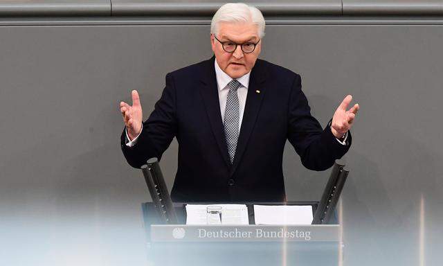 Deutschlands Präsident Frank-Walter Steinmeier: „Präsident Erdoğan, Sie gefährden all das, was Sie mit anderen aufgebaut haben!“ 