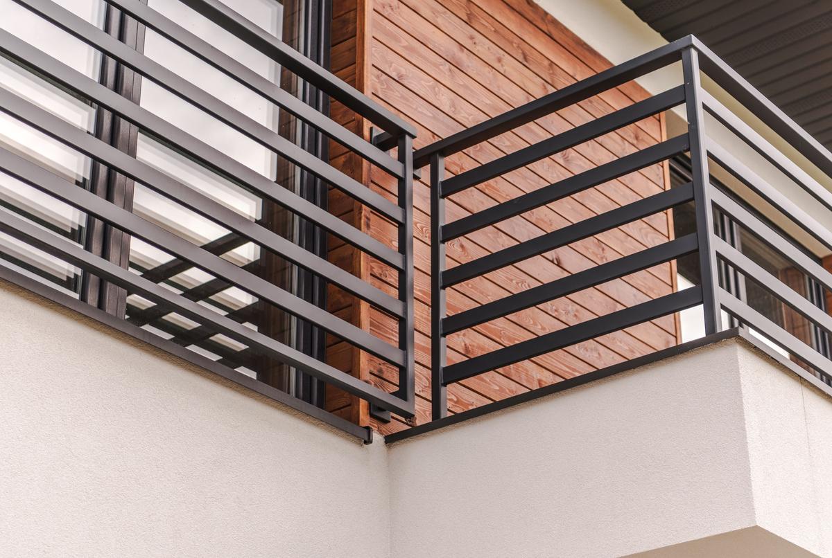 Eine moderne Form der Balustrade
