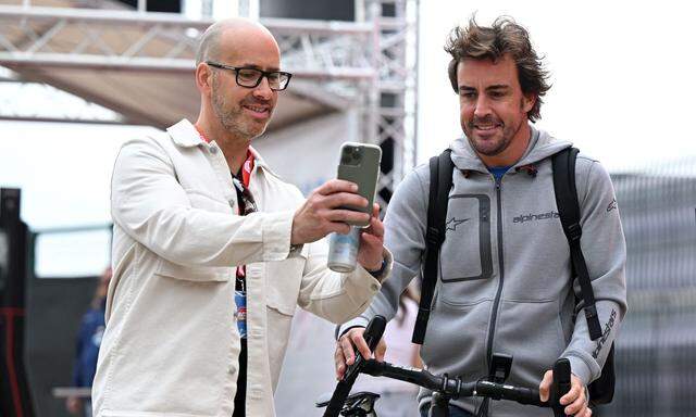 „Österreich ist fast ein halbes Heimrennen“, sagt Paddock-Veteran Fernando Alonso (r.).  