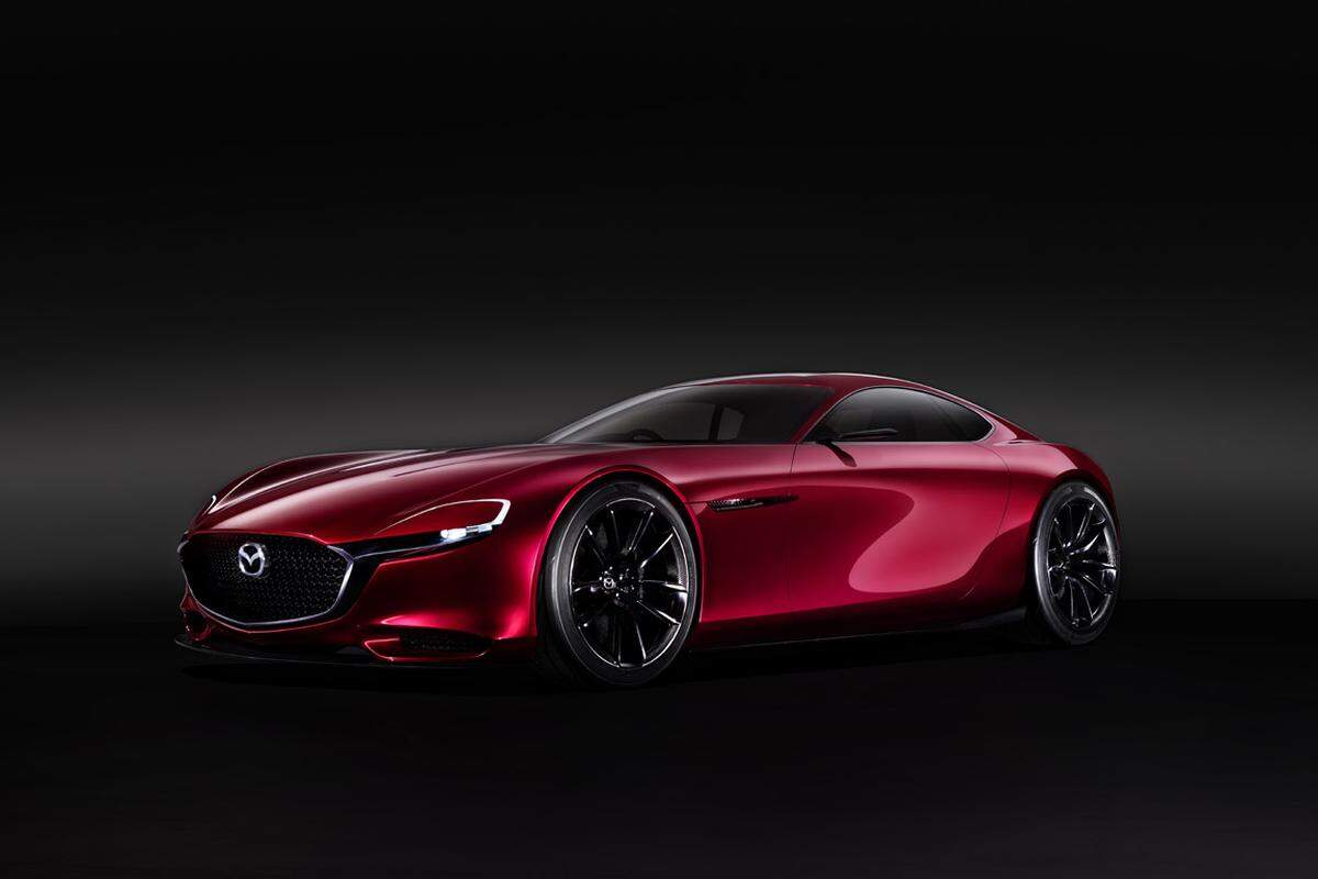 Während sich Mazda zu den technischen Daten des neuen Motors schweigsam gibt ...