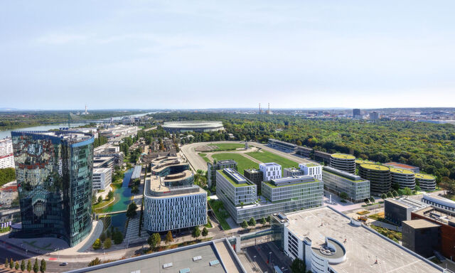 Tribuenen im Viertel Zwei: Value One feiert Dachgleiche