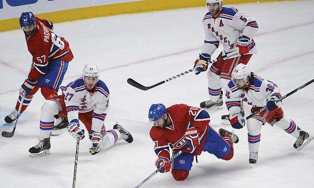 EISHOCKEY: NHL-CONFERENCE-FINALE / MONTREAL CANADIENS - NEW YORK RANGERS.