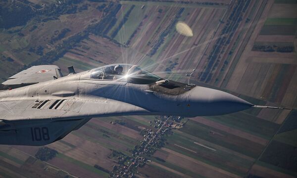 Die Nato macht sich daran, die Luft- und Raketenabwehr (im Bild ein polnischer MiG-29-Kampfjet) in Europa auszubauen.