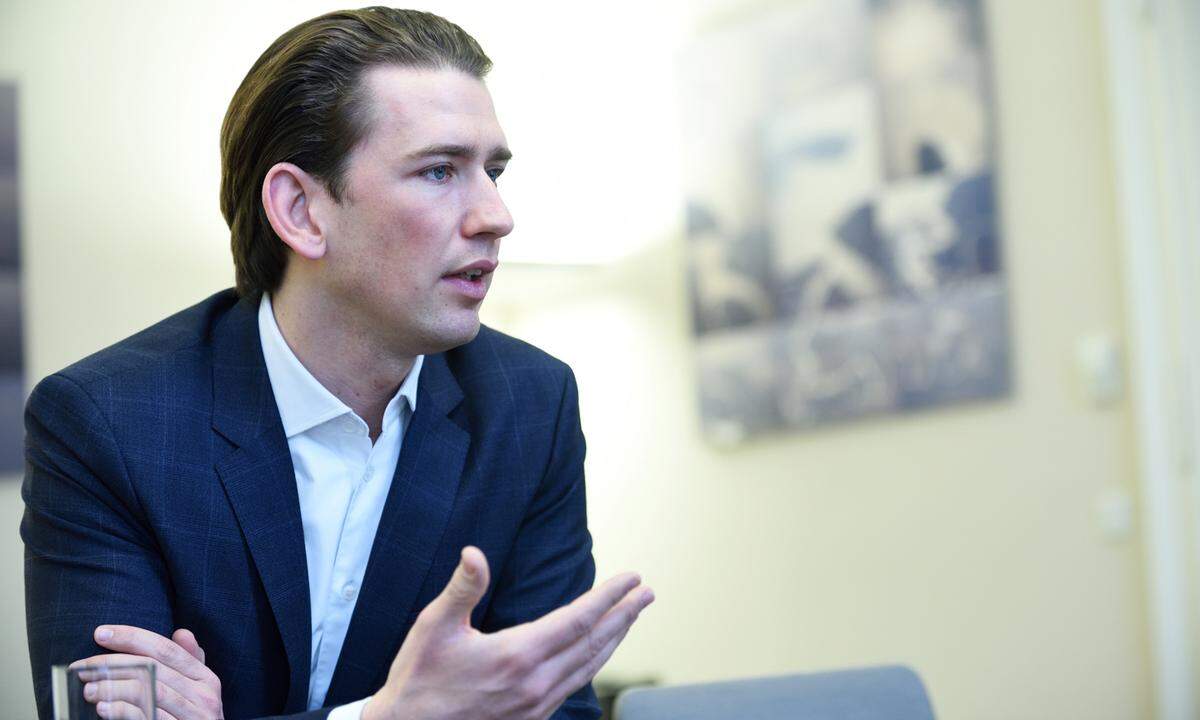 "Der NGO-Wahnsinn muss beendet werden." Außenminister Sebastian Kurz (ÖVP) war auf Frontex-Einsatz im Mittelmeer.