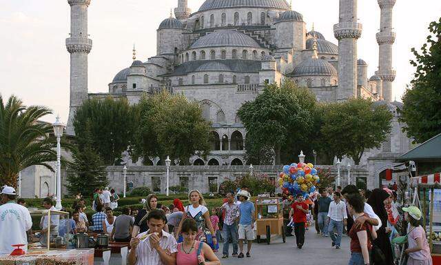 Tuerkei, Istanbul, Blaue Moschee