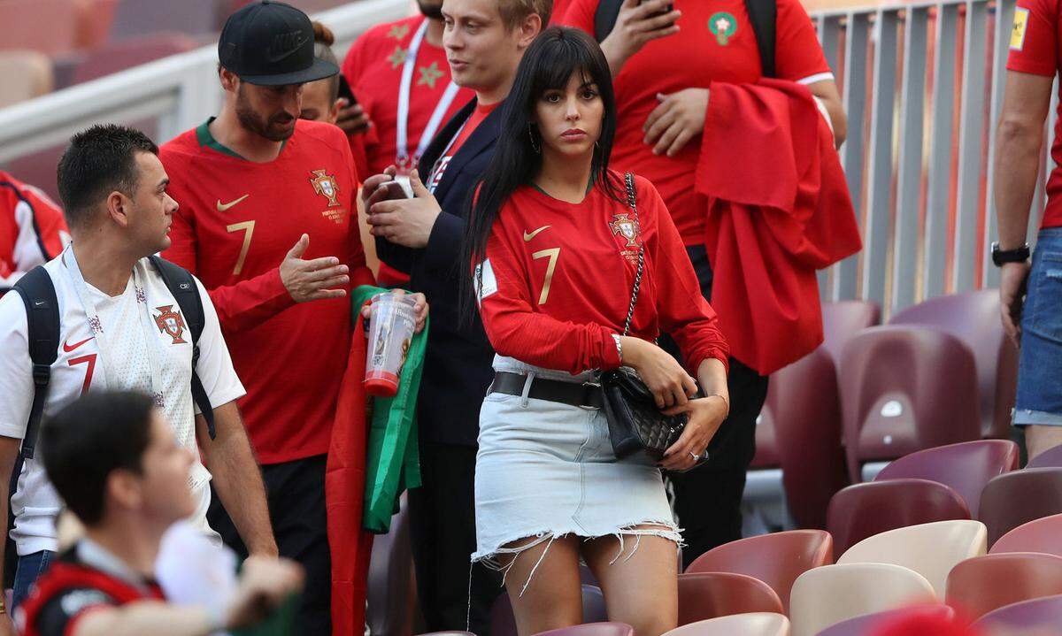 Seine Freundin Georgina Rodriguez war dabei.