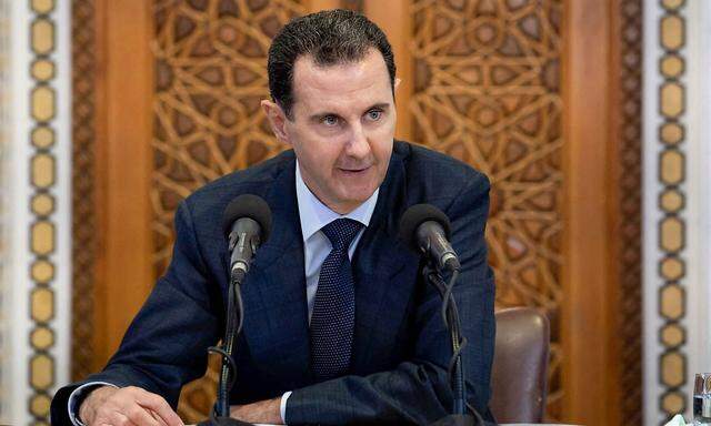 Archivbild von Syriens Machthaber Bashar al-Assad.