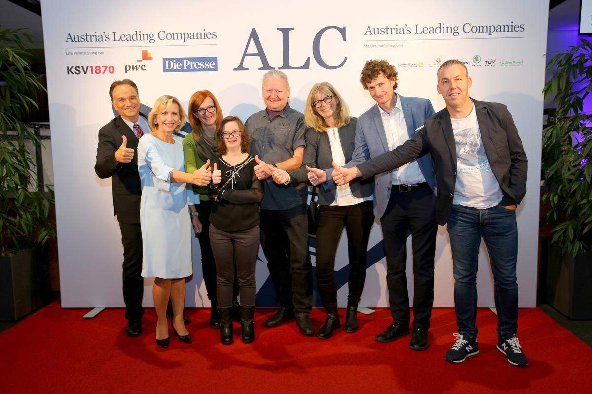 Die Sieger der Herzen: ALC-Sonderpreis für das Landeskrankenhaus Hohenems.