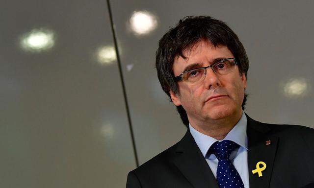 Der katalanische Separatistenführer Carles Puigdemont hat seine Anhänger zur Mobilisierung aufgerufen