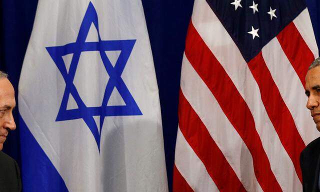 Archivbild einer abgekühlten Beziehung: Israels Premier Benjamin Netanyahu und US-Präsident Barack Obama in New York.