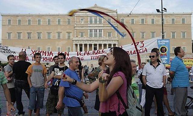 Griechenland: Generalstreik gegen Sparkurs 
