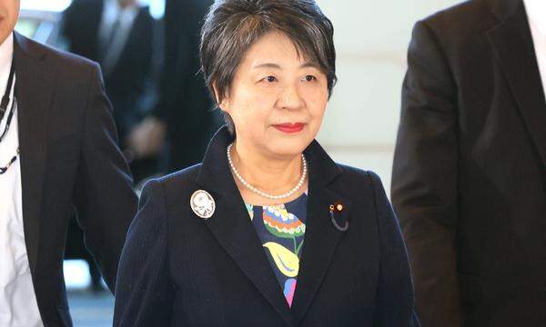 Yoko Kamikawa, die neue Außenministerin.