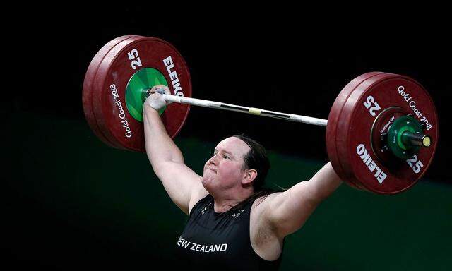 Laurel Hubbard geht für Neuseeland beim Gewichtheben an den Start.