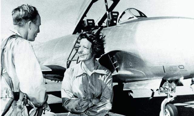 Pilotin Jacqueline Auriol durchbrach nicht nur als erste Europäerin die Schallmauer, sondern trug auch als eine der Ersten eine Breguet 