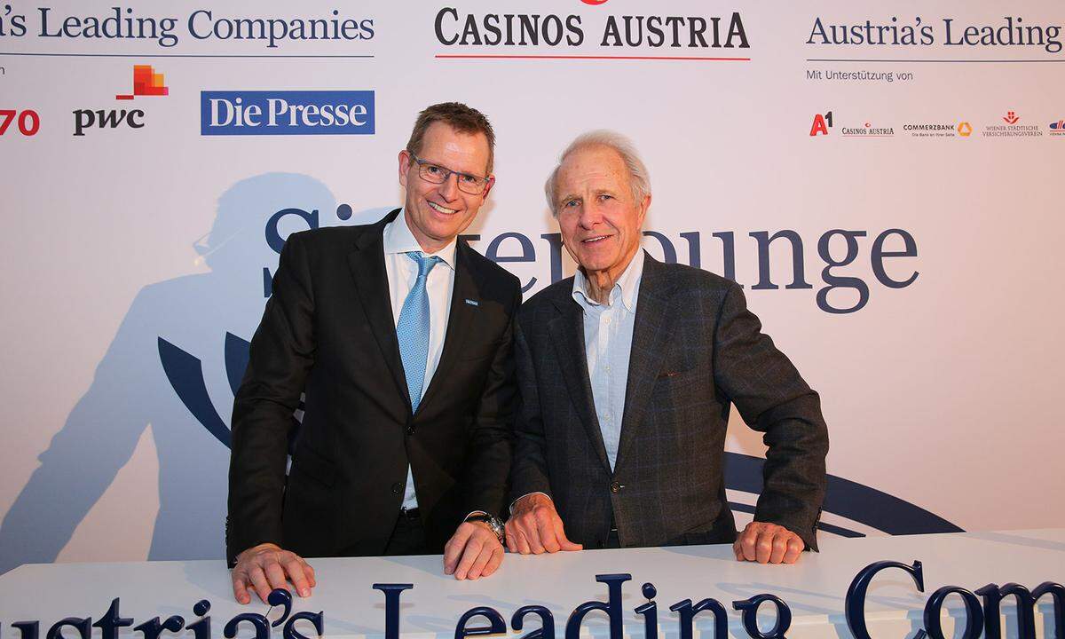 "Presse"-Geschäftsleiter Andreas Rast (l.) und Unternehmer Paul Senger-Weiss.