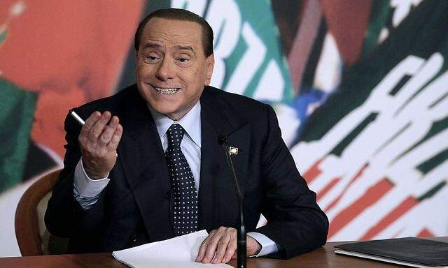 In die Enge getrieben: Italiens Ex-Premier Silvio Berlusconi