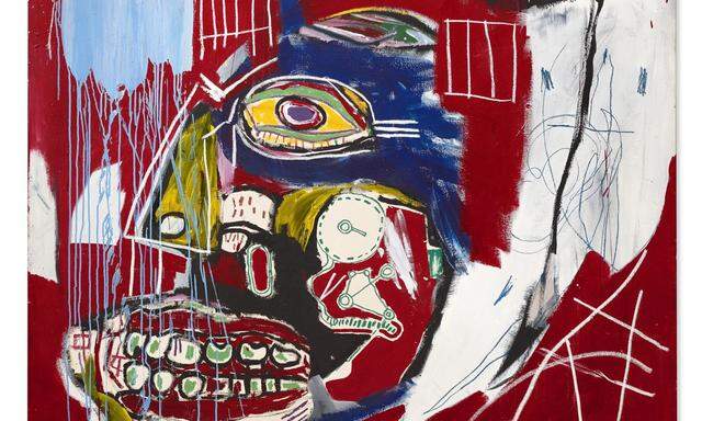 „In This Case“ stieg bei Christie's auf 93,1 Mio. Dollar, Jean-Michel Basquiats zweithöchster Auktionspreis.