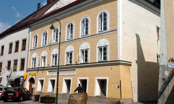 Hitlers Geburtshaus in Braunau