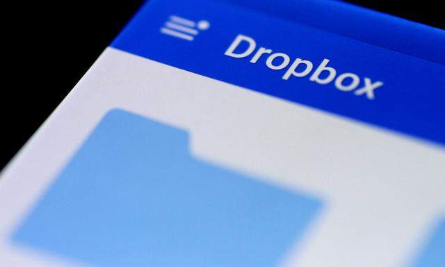 FILE PHOTO: Illustration photo of the Dropbox app