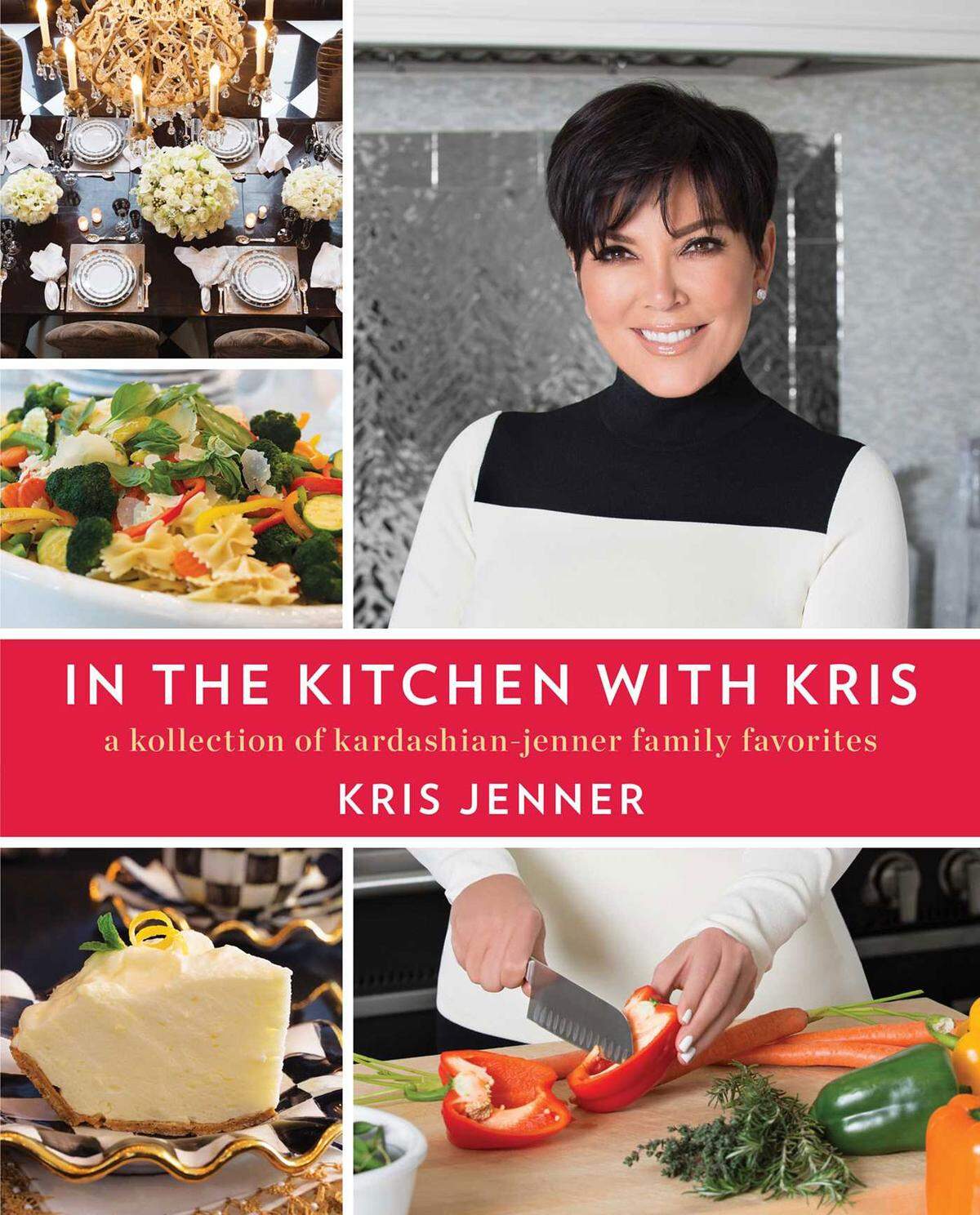 Mit dem Kardashian/Jenner-Clan teilt die halbe Welt ohnehin ihr intimstes Privatleben, warum dann auch nicht noch die Küche. Momager Kris Jenner brachte das Kochbuch „In the Kitchen with Kris: A Kollection of the Kardashian-Jenner Family Favorites“ heraus.