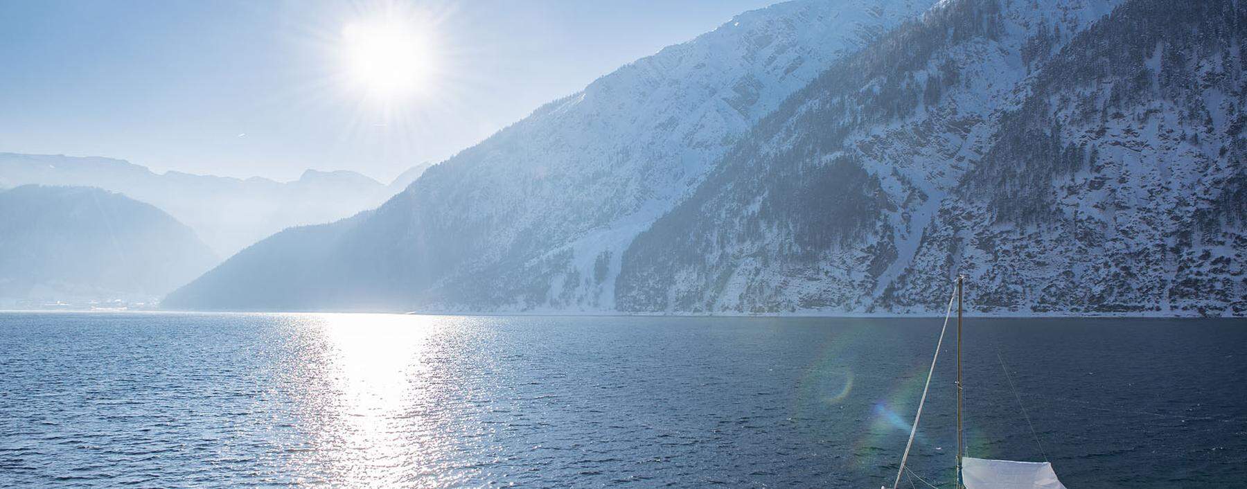 Winterstimmung am Achensee.