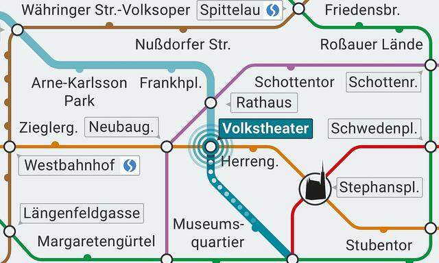 Wo bin ich? Mit den statischen U-Bahn-Plänen musste man oft noch aus dem Fenster schauen, um das herauszufinden. Dank neuer digitaler Fahrgastinfos sollen Passagiere immer wissen, wo sie sind und was als nächstes passieren wird.