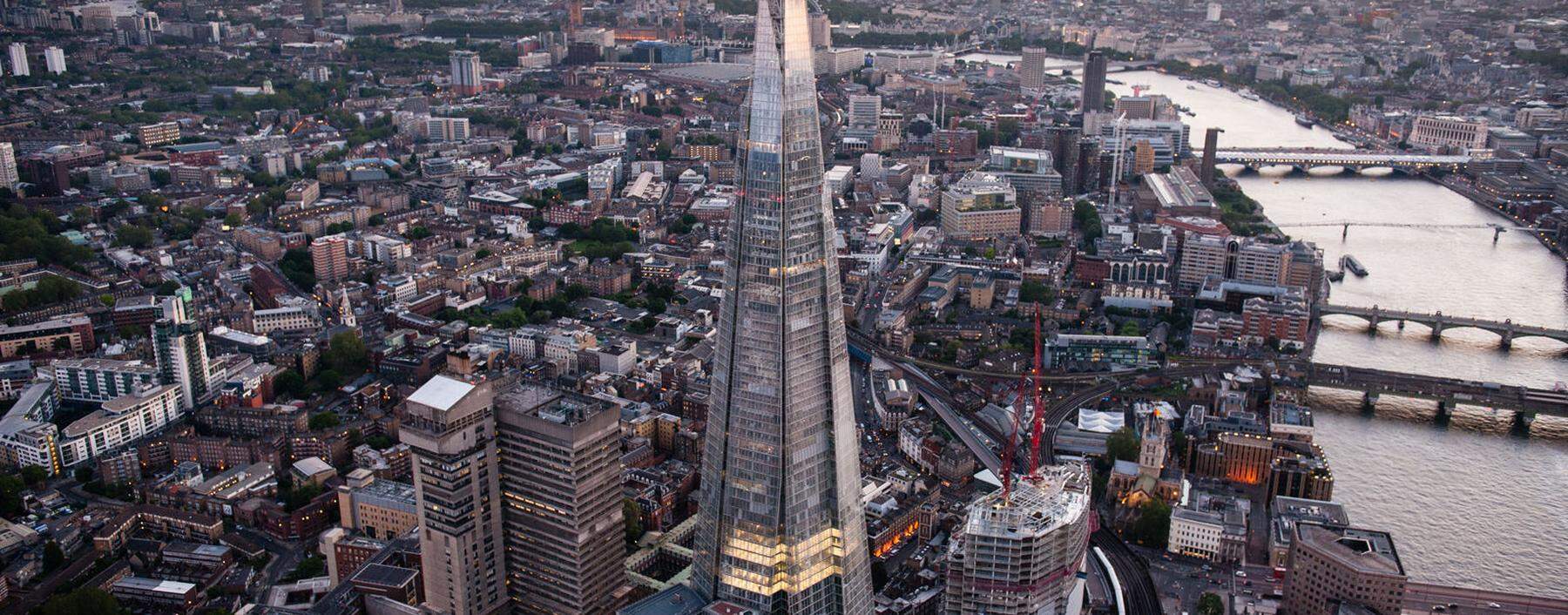 "The Shard" von Renzo Piano.