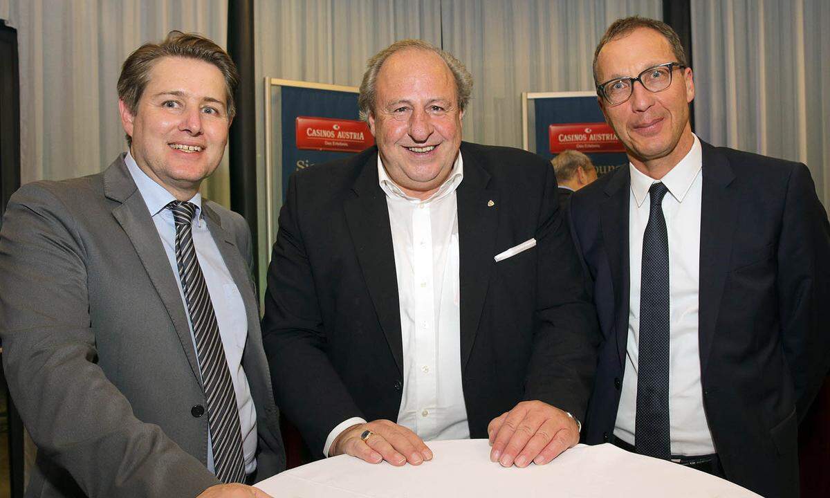 A1 Verkaufschef West Christoph Wellenzohn, Management Club Tirol-Landesvorsitzender Helmut Lutz und Tyrolit-Finanzdirektor Peter Dollinger (v.l.)