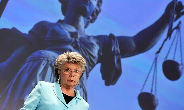 Eine Freundin klarer Worte: EU-Justizkommissarin Viviane Reding