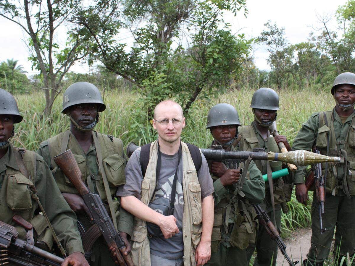 Auf Patrouille mit der kongolesischen Armee im Nordosten der Demokratischen Republik Kongo.  >>Auf Reportage-Reise im Kongo