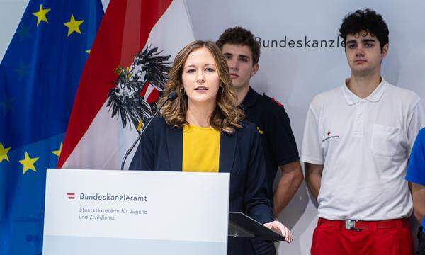 Staatssekretärin für Jugend und Zivildienst, Claudia Plakolm (ÖVP)