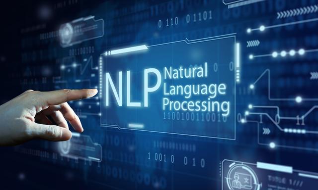 NLP Natural Language Processing cognitive computing technology concept.