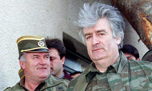 Hauptverantwortliche Karadzic und Mladic.