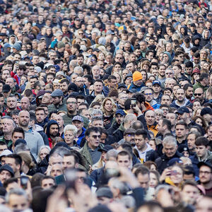 Protest 'Serbia against violence' in Belgrade